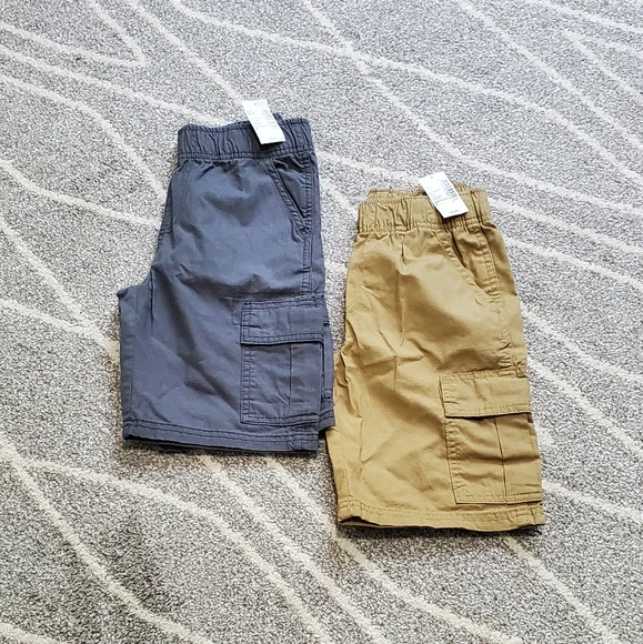 NWT Bundle The Children's Place Boys Pull on Cargo Shorts - Picture 2 of 6